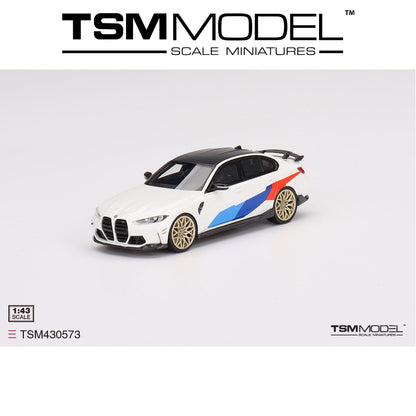 TSM MODEL BMW M3 M-Performance (G80) Alpine White 1:43 - TSM430573