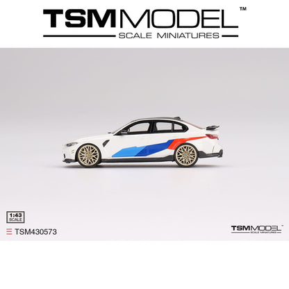 TSM MODEL BMW M3 M-Performance (G80) Alpine White 1:43 - TSM430573