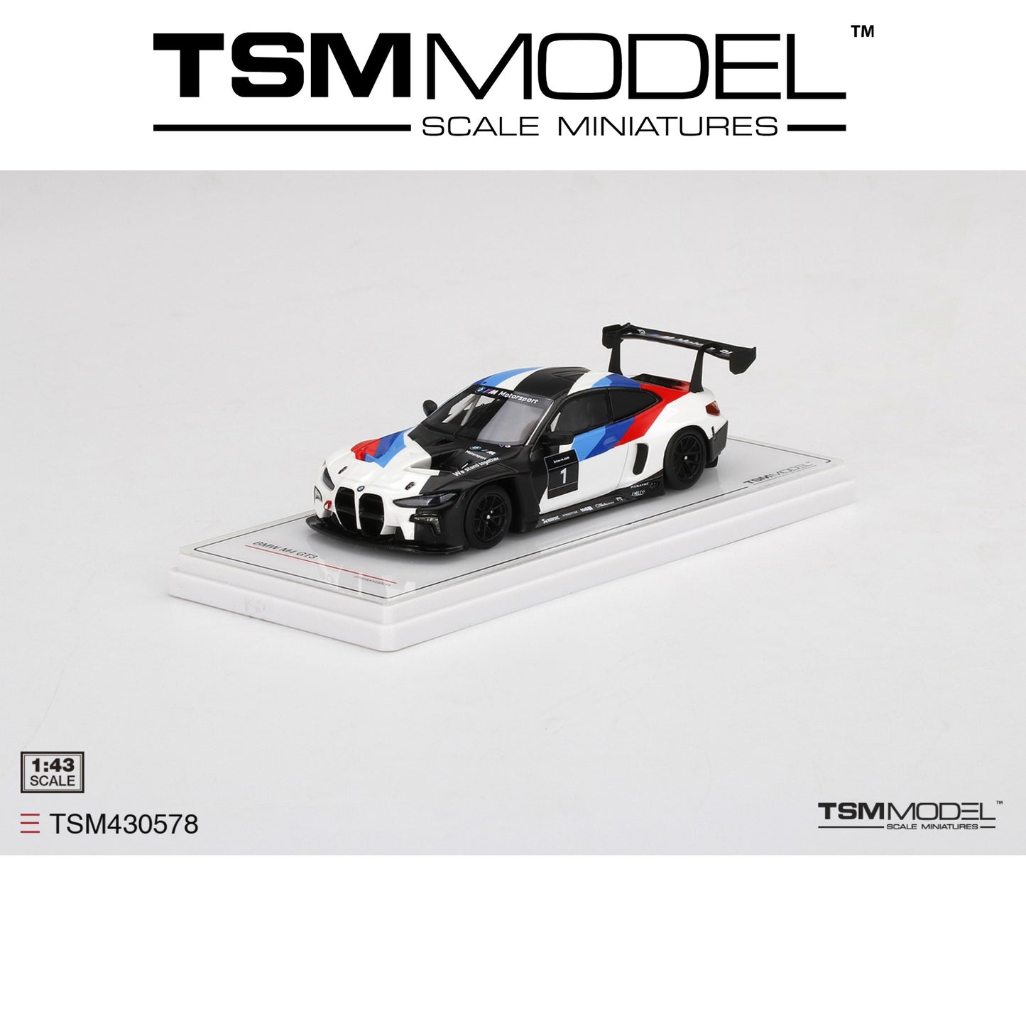 TSM MODEL BMW M4 GT3 Presentation 1:43 - TSM430578