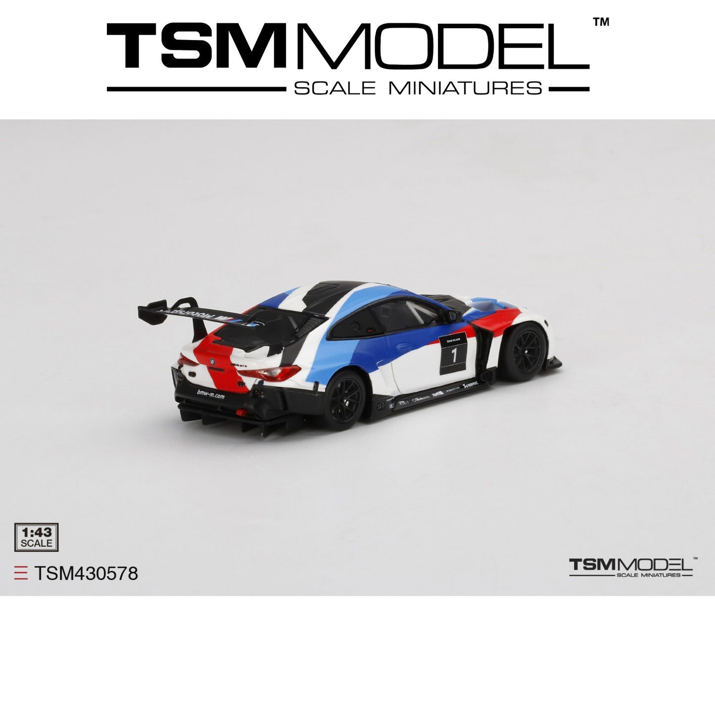 TSM MODEL BMW M4 GT3 Presentation 1:43 - TSM430578