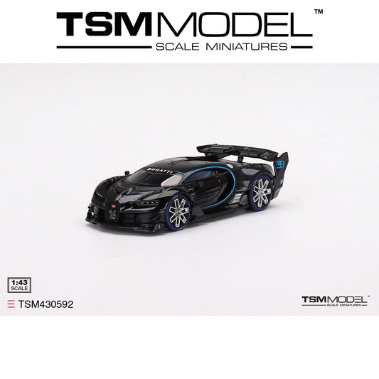 TSM MODEL Bugatti Vision Gran Turismo Black 1:43 - TSM430592