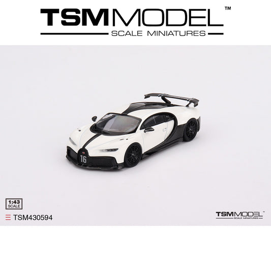 TSM MODEL Bugatti Chiron Pur Sport White 1:43 - TSM430594D