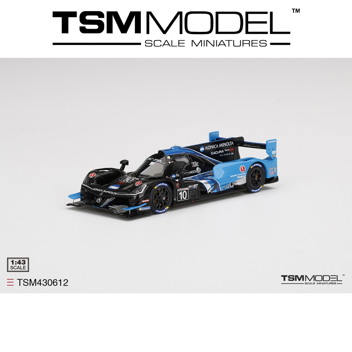 TSM MODEL Acura ARX-05 DPi #10 2022 IMSA Daytona 24 Hrs Pole Sitter 1:43 - TSM430612