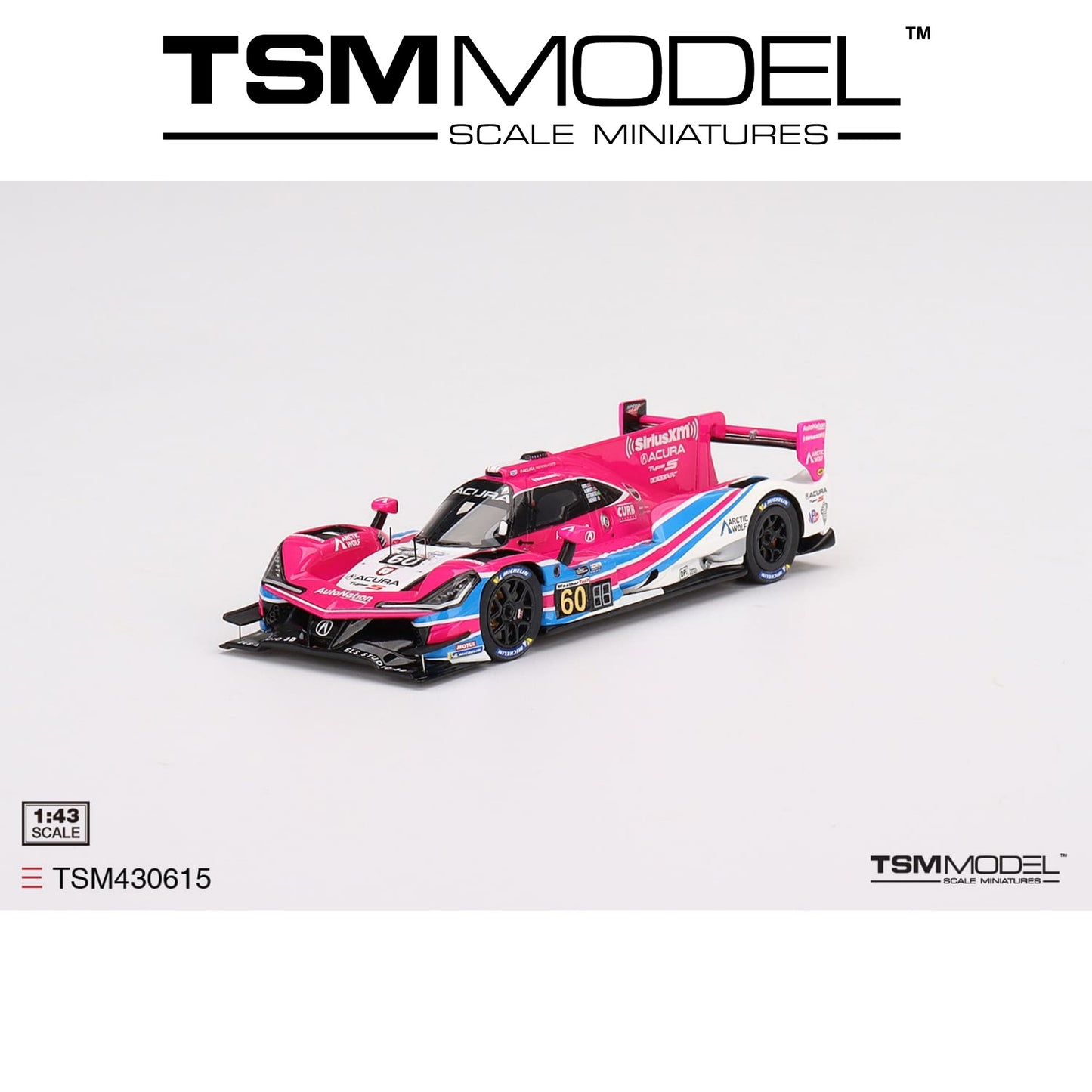 TSM MODEL Acura ARX-05 DPi #60 2022 IMSA Daytona 24 Hrs Winner 1:43 - TSM430615