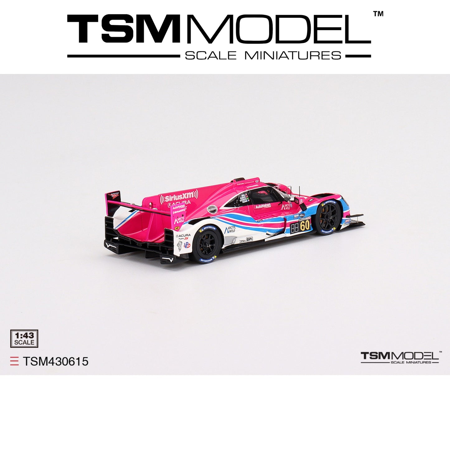 TSM MODEL Acura ARX-05 DPi #60 2022 IMSA Daytona 24 Hrs Winner 1:43 - TSM430615