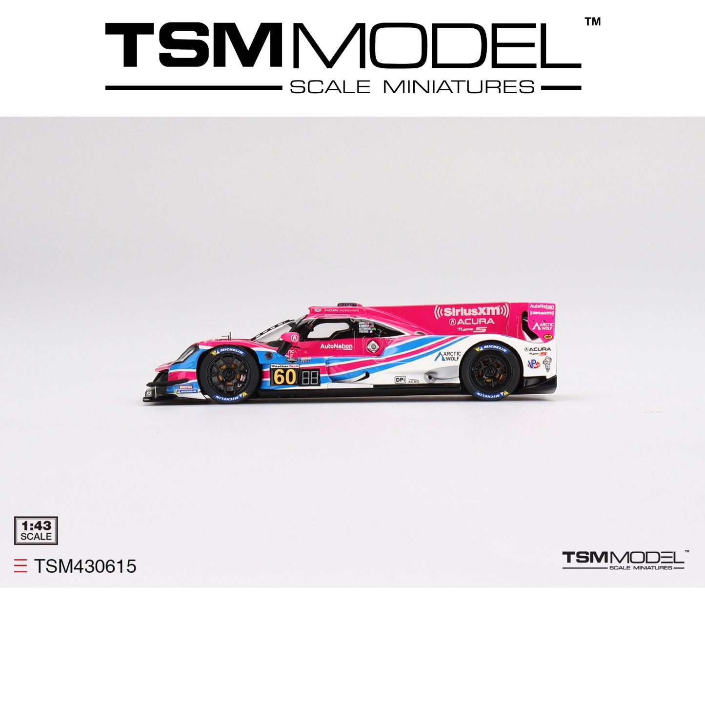 TSM MODEL Acura ARX-05 DPi #60 2022 IMSA Daytona 24 Hrs Winner 1:43 - TSM430615