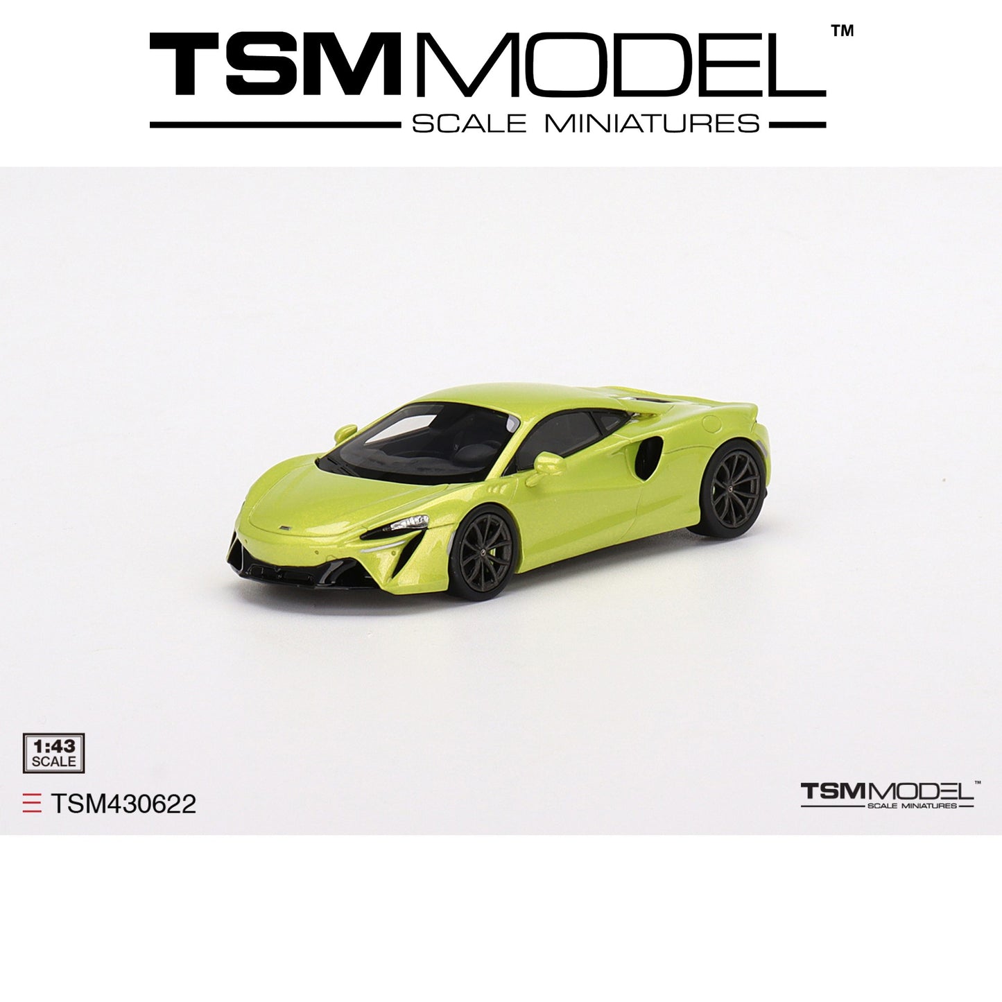 TSM MODEL McLaren Artura Flux Green 1:43 - TSM430622