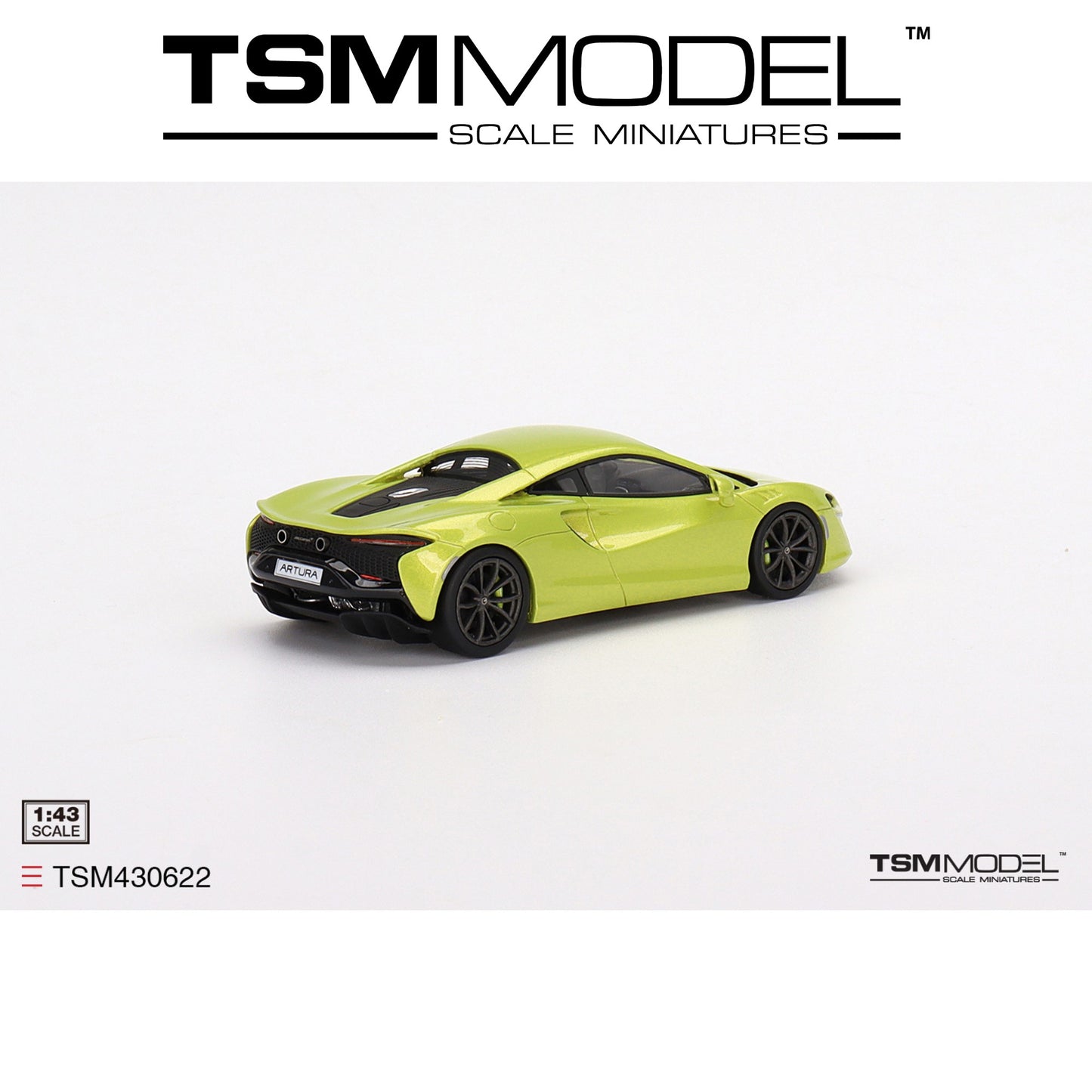 TSM MODEL McLaren Artura Flux Green 1:43 - TSM430622