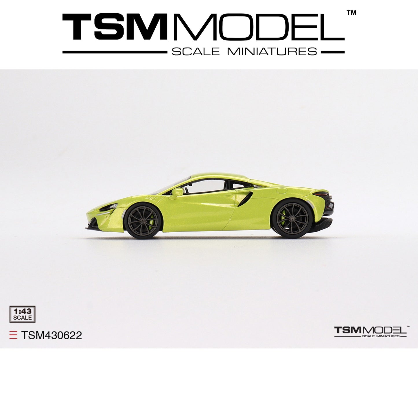 TSM MODEL McLaren Artura Flux Green 1:43 - TSM430622