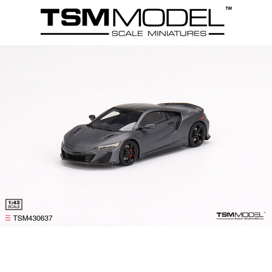 TSM MODEL Acura NSX Type S 2022 Gotham Grey Matte 1:43 - TSM430637