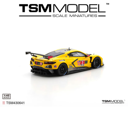 TSM MODEL Chevrolet Corvette C8.R #3 2022 IMSA Sebring 12 Hrs GTD PRO Winner 1:43 - TSM430641