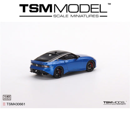 TSM MODEL Nissan Fairlady Z Version ST 2023 Seiran Blue RHD 1:43 - TSM430661