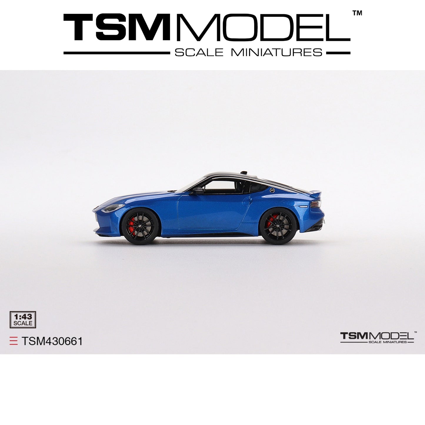 TSM MODEL Nissan Fairlady Z Version ST 2023 Seiran Blue RHD 1:43 - TSM430661