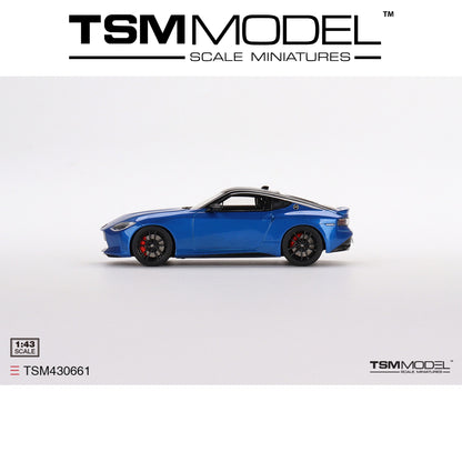 TSM MODEL Nissan Fairlady Z Version ST 2023 Seiran Blue RHD 1:43 - TSM430661