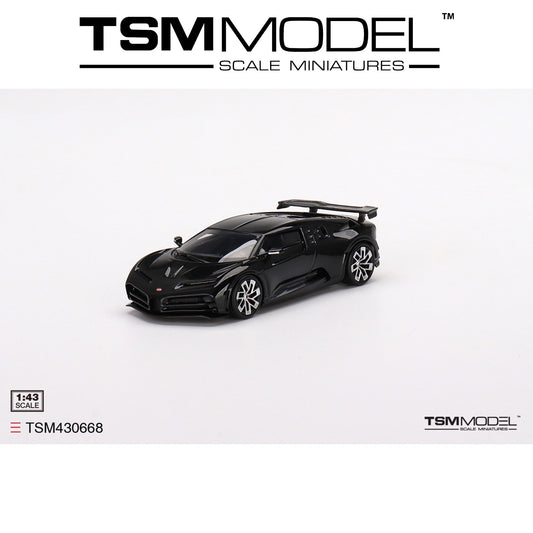 TSM MODEL Bugatti Centodieci Black 1:43 - TSM430668