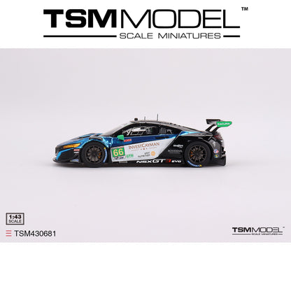 TSM MODEL Acura NSX GT3 EVO22 #66 2022 IMSA Daytona 24 Hrs 1:43 - TSM430681