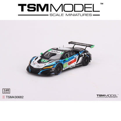 TSM MODEL Acura NSX GT3 EVO22 #66 Gradient Racing 2022 IMSA Long Beach GP 1:43 - TSM430682