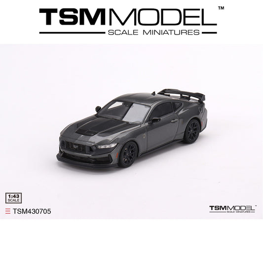 TSM MODEL Ford Mustang Dark Horse 2024 Carbonized Grey 1:43 - TSM430705