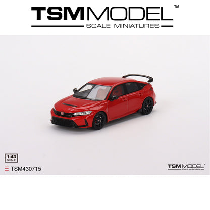 TSM MODEL Honda Civic Type R Rallye Red (RHD) 2023 1:43 - TSM430715