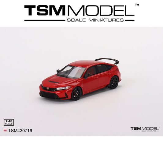 TSM MODEL Honda Civic Type R Rallye Red (LHD) 2023 1:43 - TSM430716