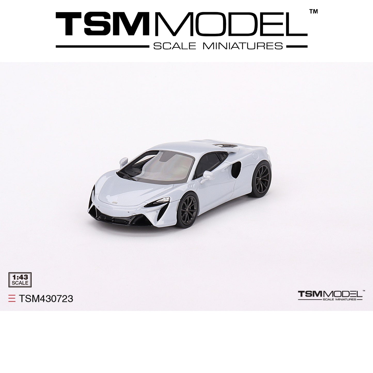 TSM MODEL McLaren Artura Glacier White 1:43 - TSM430723