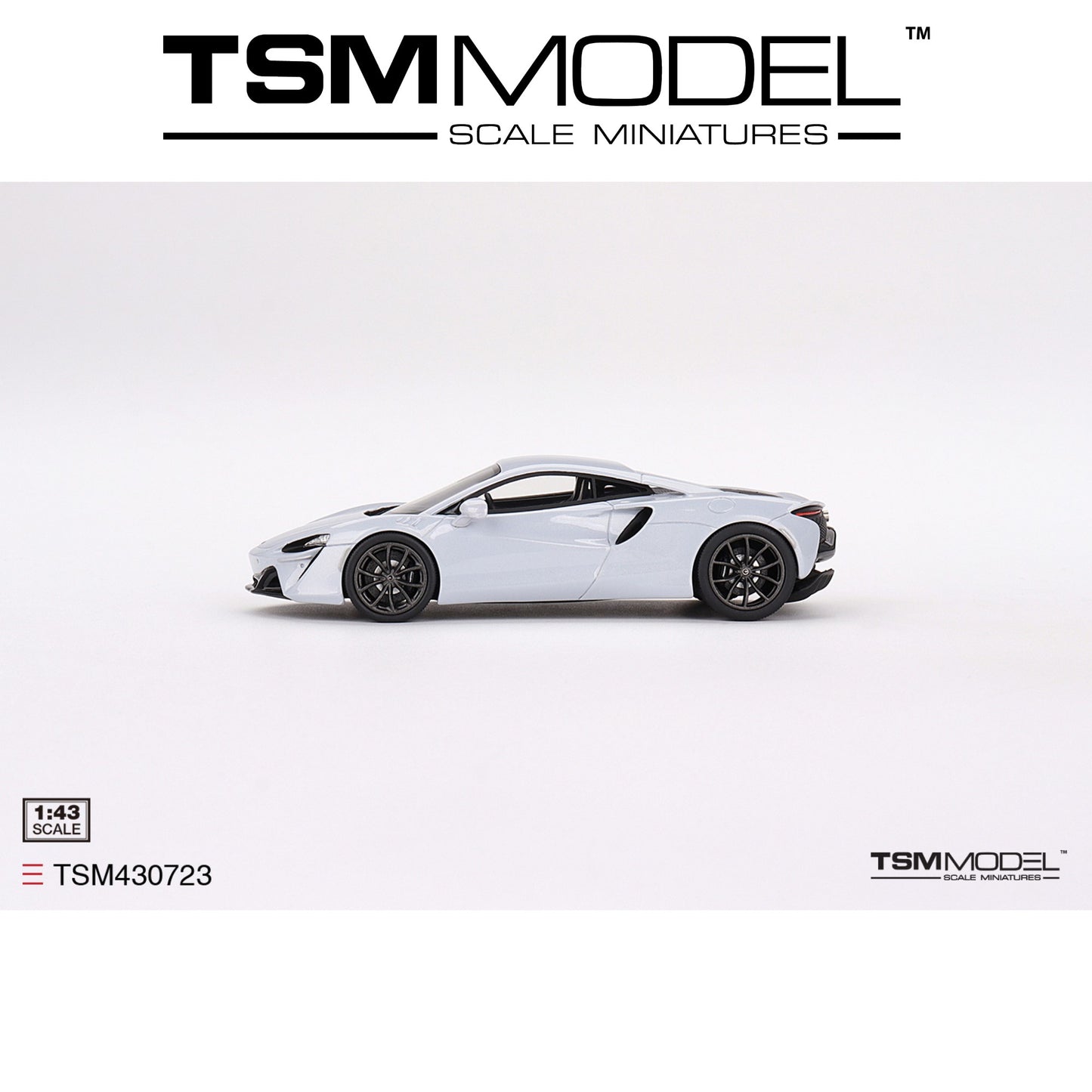 TSM MODEL McLaren Artura Glacier White 1:43 - TSM430723