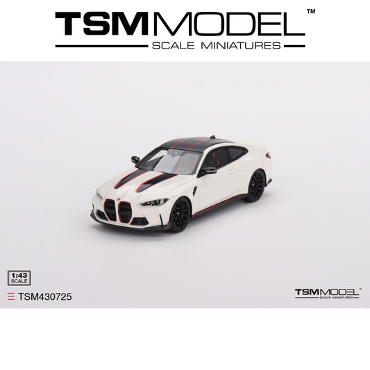 TSM MODEL BMW M4 CSL Alpine White 1:43 - TSM430725