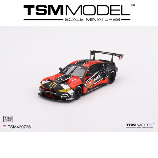 TSM MODEL BMW M4 GT3 #7 BMW M Team WRT 2023 24 Hour Dubai 1:43 - TSM430736