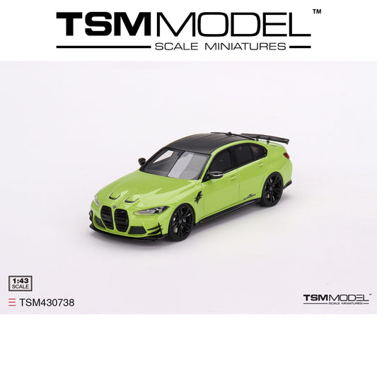 TSM MODEL BMW M3 Competition AC Schnitzer Sao Paulo Yellow 1:43 - TSM430738