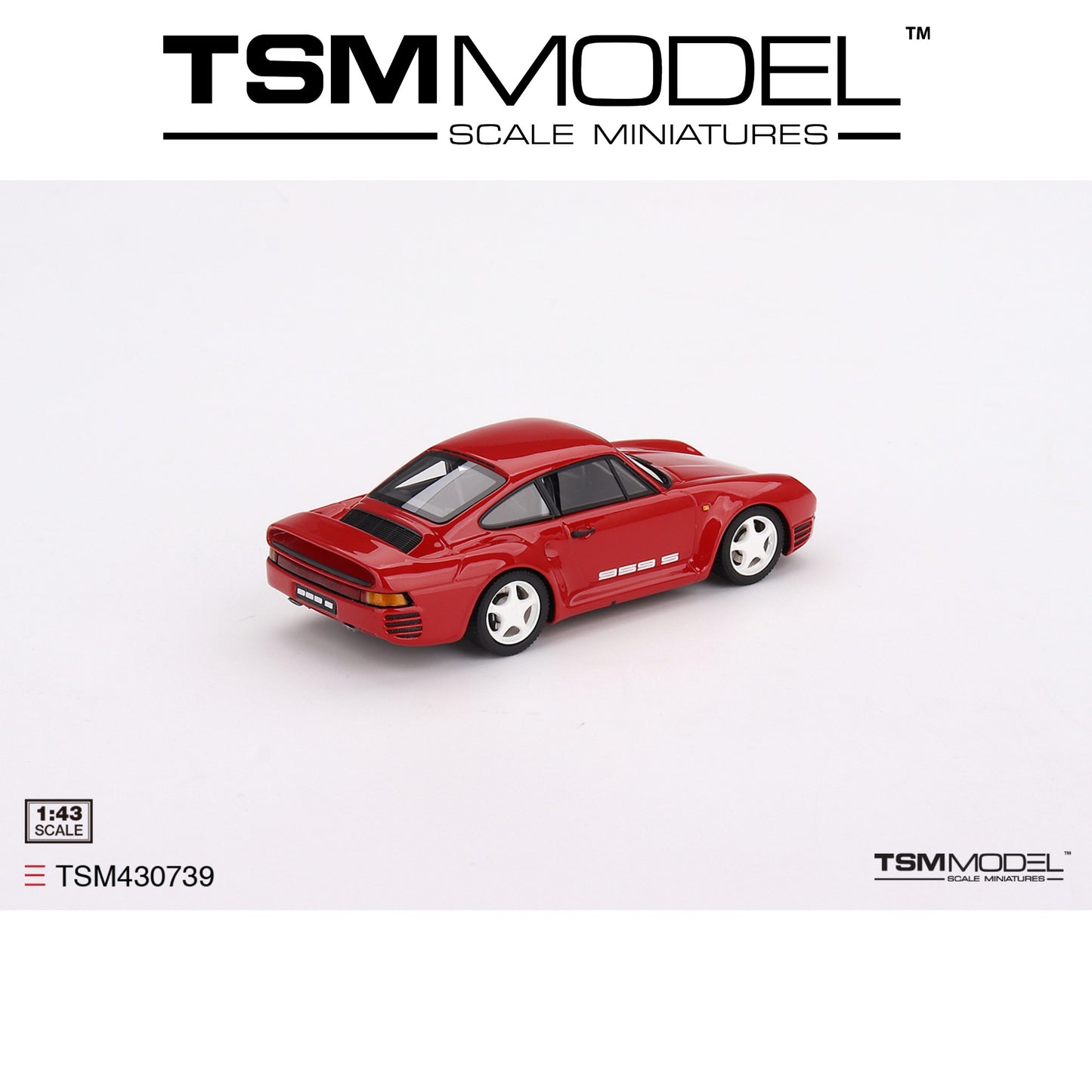 TSM MODEL Porsche 959 Sport Guards Red 1:43 - TSM430739