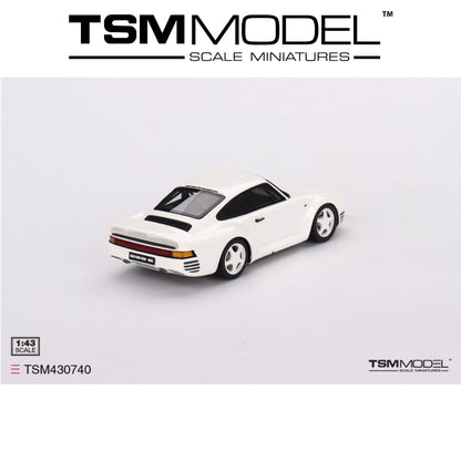 TSM MODEL Porsche 959 Sport Grand Prix White 1:43 - TSM430740