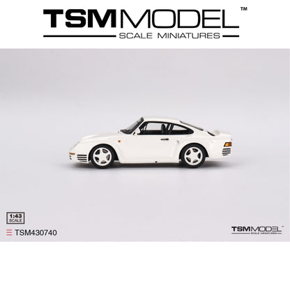 TSM MODEL Porsche 959 Sport Grand Prix White 1:43 - TSM430740