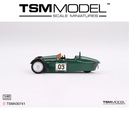 TSM MODEL Morgan Super 3 Jet Green 1:43 - TSM430741