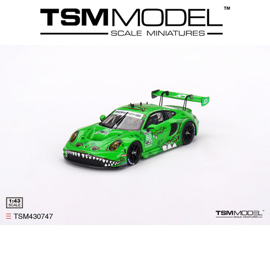 TSM MODEL Porsche 911 GT3 R #80 AO Racing 2023 IMSA Sebring 12 Hrs GTD 1:43 - TSM430747