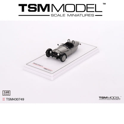 TSM MODEL Morgan Super 3 Rhodium Silver 1:43 - TSM430749