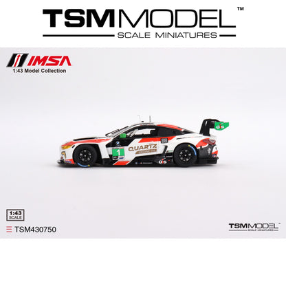 TSM MODEL BMW M4 GT3 #1 Paul Miller Racing IMSA 2023 Sebring 12 Hrs GTD Winner 1:43 - TSM430750