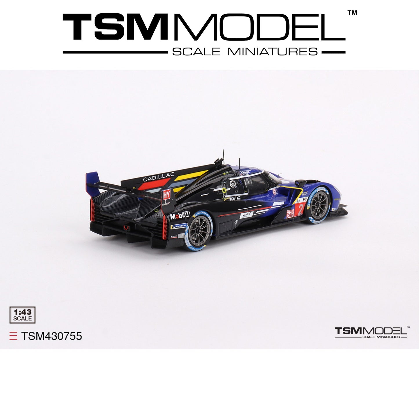 TSM MODEL Cadillac V-Series.R #2 Cadillac Racing 2023 Le Mans 24 Hrs 3rd Place 1:43 - TSM430755