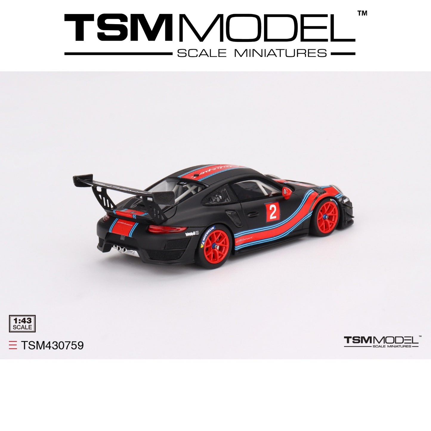 TSM MODEL Porsche 911 GT2 RS Clubsport Presentation 1:43 -  TSM430759