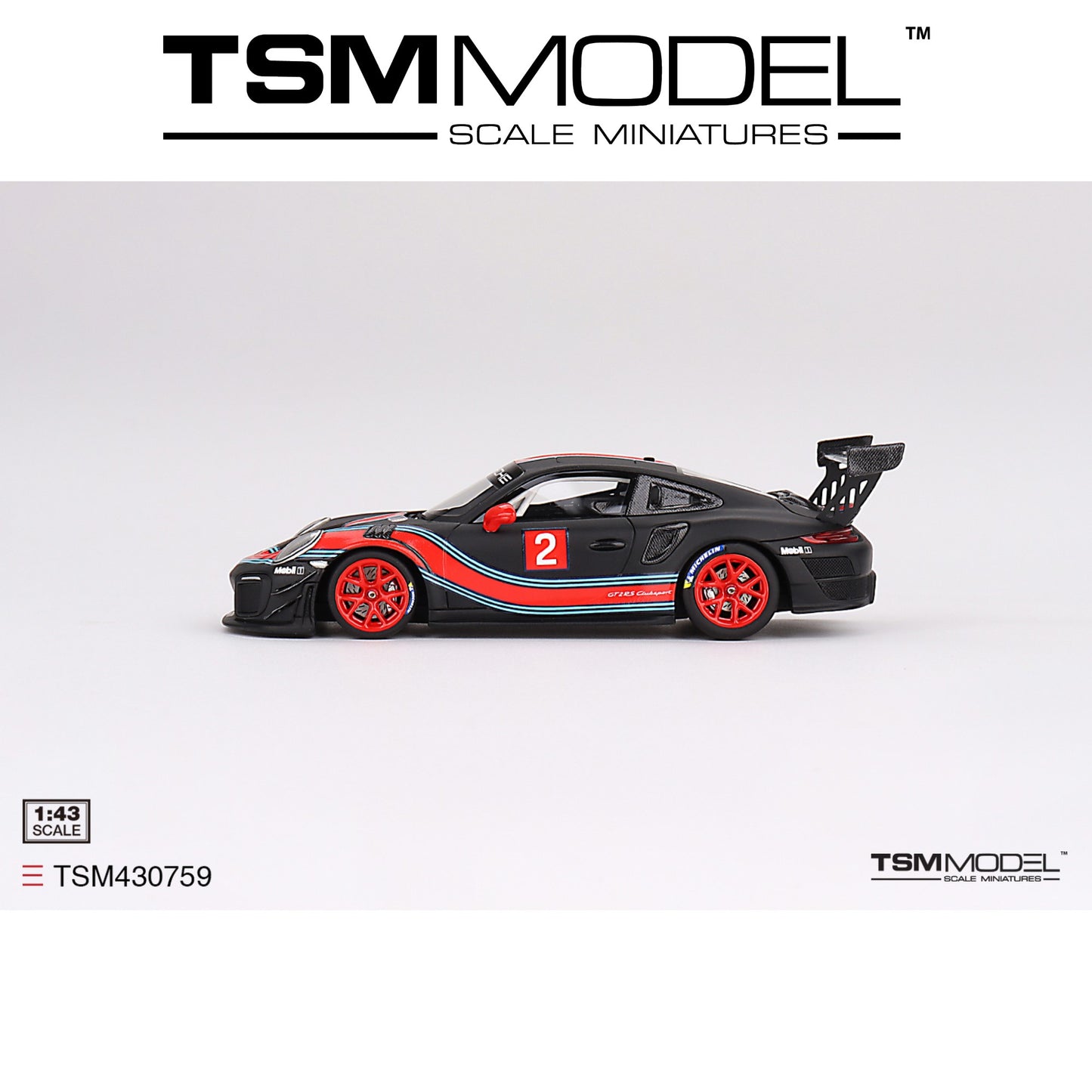 TSM MODEL Porsche 911 GT2 RS Clubsport Presentation 1:43 -  TSM430759