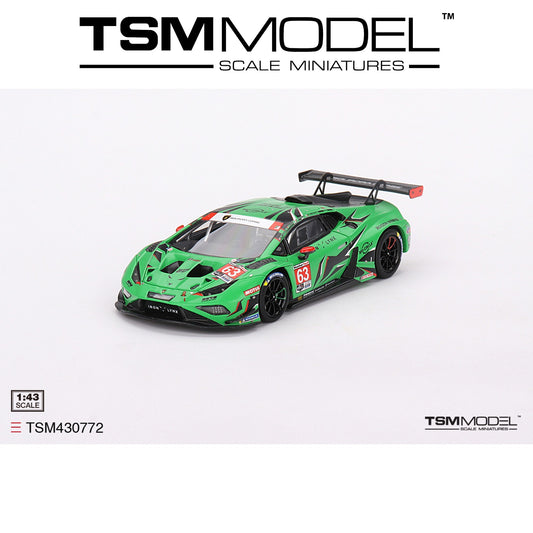 TSM MODEL Lamborghini Huracán GT3 EVO2 #63 Iron Lynx 2023 IMSA Daytona 24 Hrs 1:43 - TSM430772