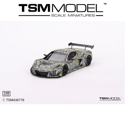 TSM MODEL Chevrolet Corvette Z06 GT3.R 2022 Sebring Test Car 1:43 - TSM430776