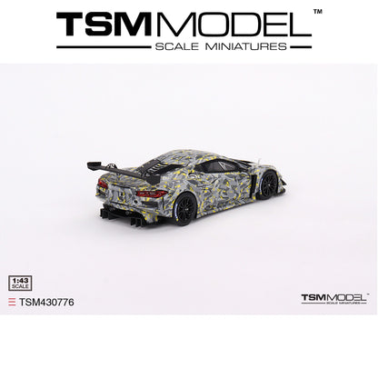 TSM MODEL Chevrolet Corvette Z06 GT3.R 2022 Sebring Test Car 1:43 - TSM430776