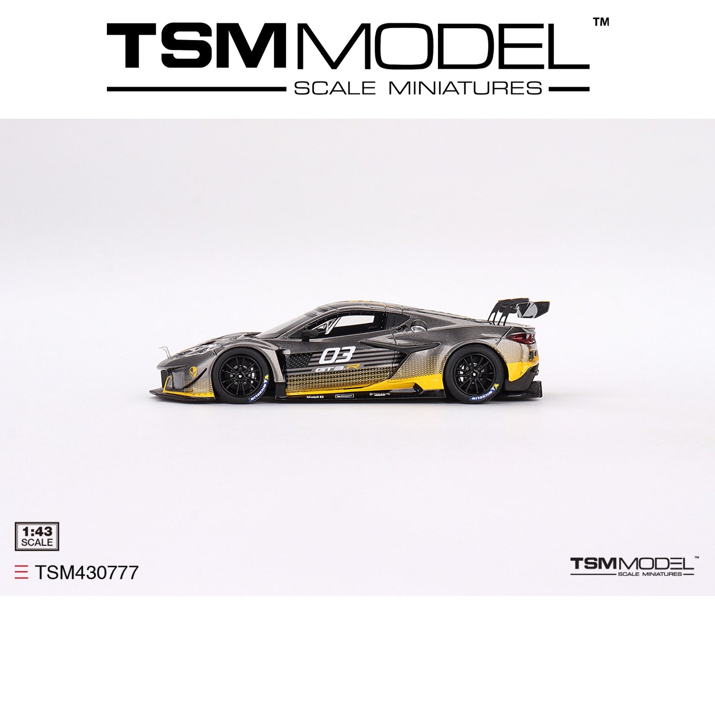 TSM MODEL Chevrolet Corvette Z06 GT3.R 2023 Daytona Presentation 1:43 - TSM430777