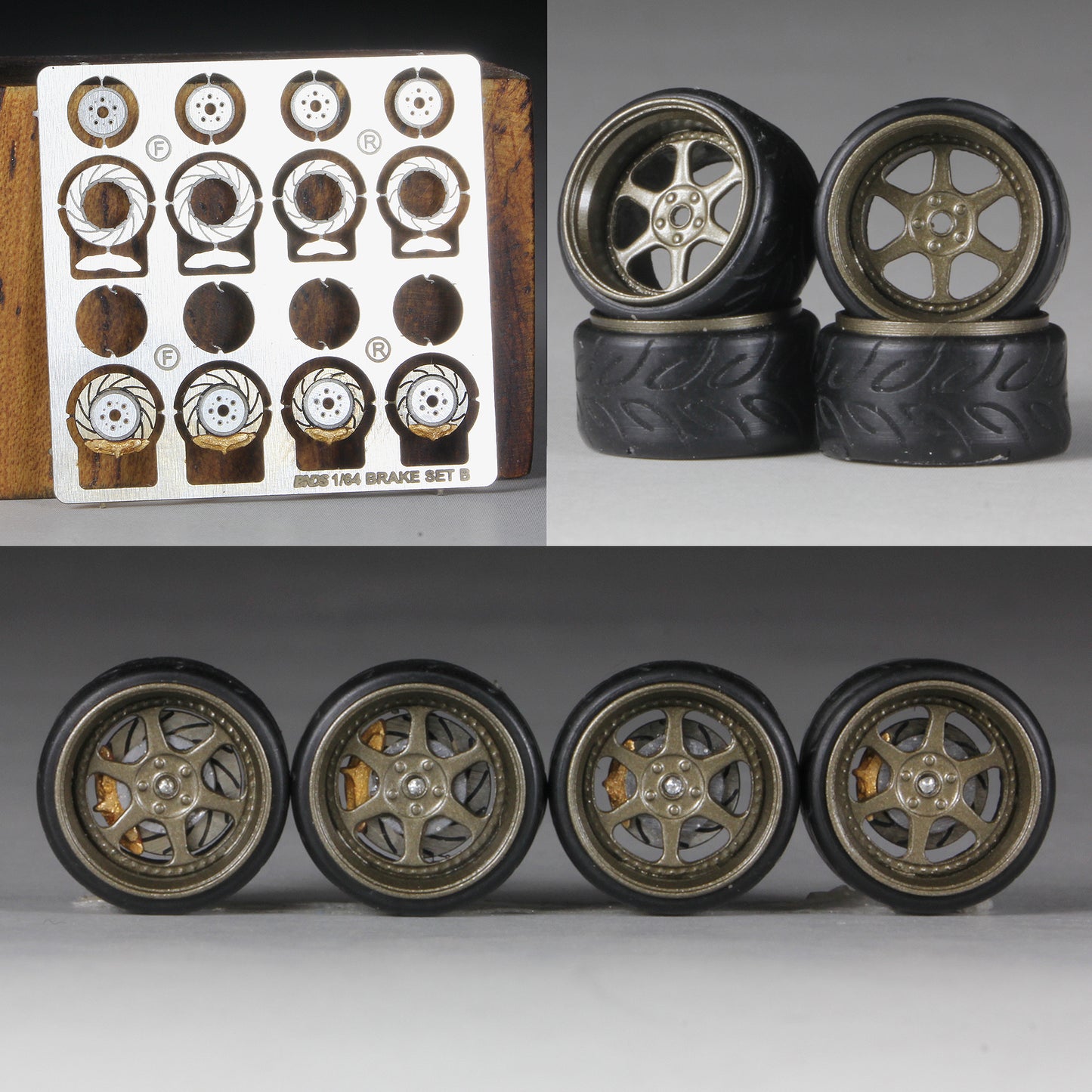 BNDS Metal Brake Set B 1:64 - BD64033