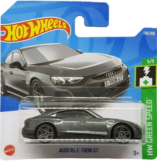 2022 HOT WHEELS Audi RS E-Tron GT 176/250 HW Green Speed 5/5 1:64 - HCR99