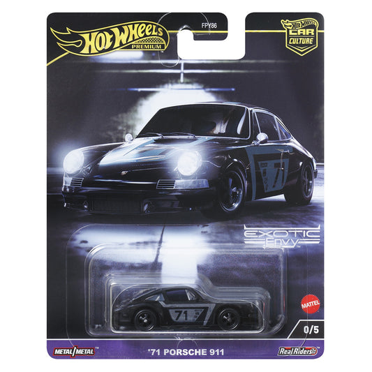 HOT WHEELS Premium Car Culture '71 Porsche 911 - Exotic Envy 0/5 1:64 - HKC81 CHASE