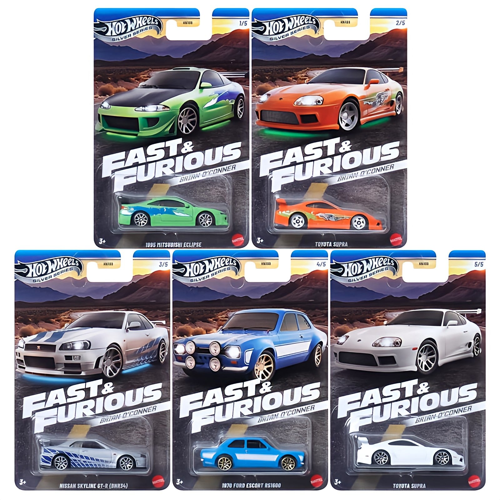 Hot Wheels Fast Furious CX Models