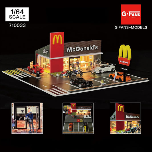 G-Fans Diorama 1:64 - McDonalds