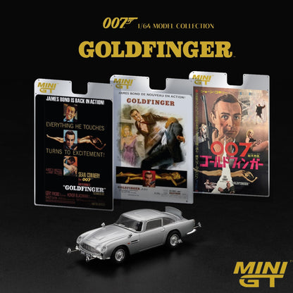 MINI GT Aston Martin DB5  “Goldfinger” #900 English Version 1:64 - MGT00900-007E