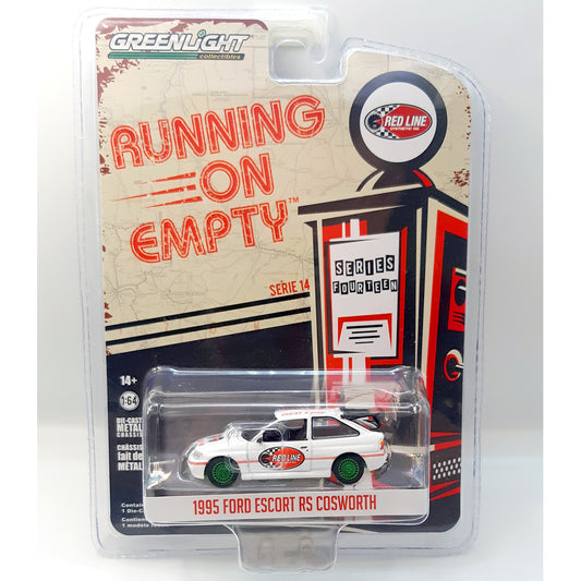 Greenlight 1995 Ford Escort RS Cosworth Red Line Diecast 1:64